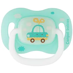 Пустушка Canpol babies Toys силіконова симетрична 0-6 міс. в асортименті (23/291) - мініатюра 2