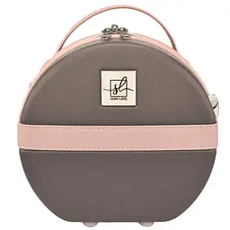Бьюті-кейс Semi Line 5L Brown/Pink Cream (T5673-1) - мініатюра 4