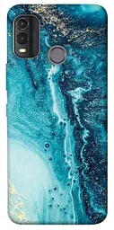Чохол Demsky Блакитна фарба для Nokia G11 Plus
