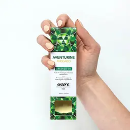 Масажна олія Exsens AventuRine Avocado (антистрес з авантюрином) - мініатюра 3