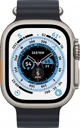 Смарт-годинник Apple Watch Ultra 49mm Titanium Case with Midnight Ocean Band [MQET3/MQFK3] [72529] - мініатюра 3