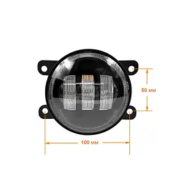 Протитуманна світлодіодна фара FOG-03 45W 4" 5000K Cyclone (НФ-00003503) - мініатюра 3