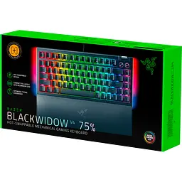 Клавіатура Razer BlackWidow V4 75% Black (RZ03-05000100-R3M1) [104685] - мініатюра 9