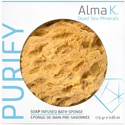 Мочалка для душа с мылом Alma K Soap Infused Bath Sponge, 115 г (107168)