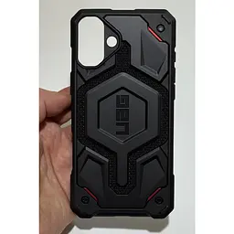 Оригінальний протиударний чохол UAG Monarch Pro MagSafe для Iphone 16 Plus Kevlar Black 114455113940  - мініатюра 10