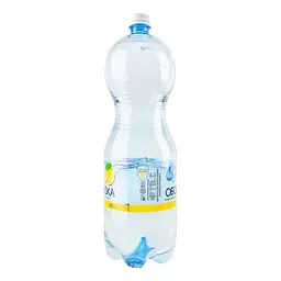 Вода мінеральна Оболонь Оболонська сильногазована плюс лимон 2 л - мініатюра 3