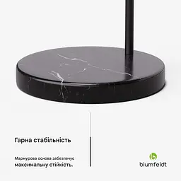 Торшер лампа підлогова дугова Blumfeldt Besoa Nael (10045242) - мініатюра 2