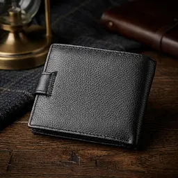 Чоловічий гаманець ST Leather 18311 (ST103) чорний - мініатюра 4