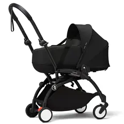 Люлька Stokke YOYO newborn shell, чорний (Black) (646303) - мініатюра 8