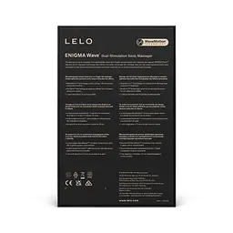 Вакуумний стимулятор клітора з вібрацією Lelo Enigma Wave чорний - мініатюра 7