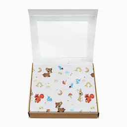 Фланелеві пелюшки 80х100 FOREST FRIENDS COSAS (4822052099025) - мініатюра 2