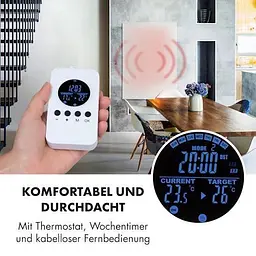 Інфрачервоний настінний обігрівач Klarstein Wonderwall Air (10034234) - мініатюра 5