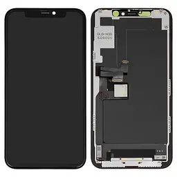 Дисплей для iPhone 11 Pro, чорний, з рамкою, ., (TFT), ZY