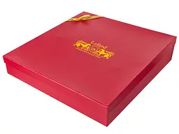 Блюдо триярусне Lefard, 20,5, 25,5, 30,5 см, білий із золотим (946-008) - мініатюра 2