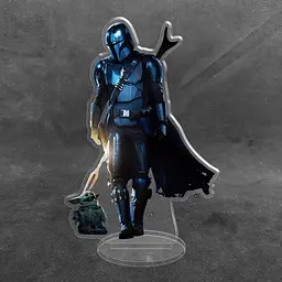 Акрилова колекційна фігурка Мандалорец The Mandalorian 15 см