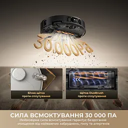 Робот-пилосос миючий Dreame Bot Matrix 10 Pro White - мініатюра 6
