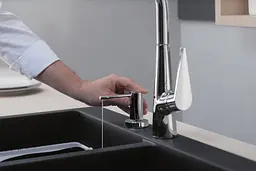 Дозатор кухонний Hansgrohe A51 500 ml врізний хром 40448000, Хром - мініатюра 7