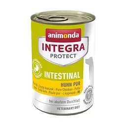Вологий ветеринарний корм для собак Integra Protect Intestinal Pure Chicken моно курка, при порушенні роботи ШКТ, 400 г