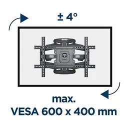 Кронштейн Gembird WM-75ST-01 - мініатюра 5