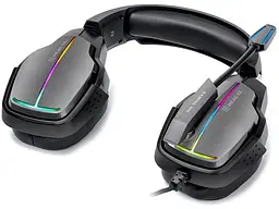 Ігрова гарнітура Real-EL GDX-7680 Black (GDX-7680 Black) - мініатюра 6