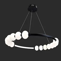 Led люстра перлини Art 6294/800BK