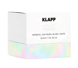 Крем для обличчя Klapp Caviar Power Imperial 24H Pearl-in-Gel White, 50 мл - мініатюра 2