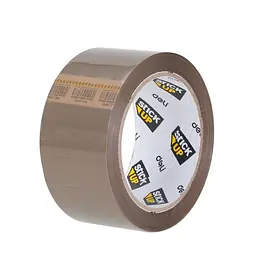 Стрічка пакувальна Deli E37701 StickUp 48 мм х 66 м х 50 мкм, коричневий 6 шт. - мініатюра 1