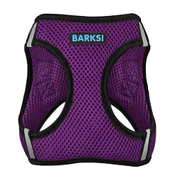 Шлея для собак Barksi Mesh Vest 3D сітка фіолетова L 43-53 см - мініатюра 2