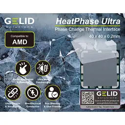 Термопрокладка Gelid Solutions HeatPhase Ultra for AMD CPU (PH-GC-01-A) - мініатюра 2