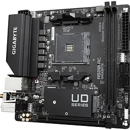 Материнська плата Gigabyte A520I AC [93620] - мініатюра 3