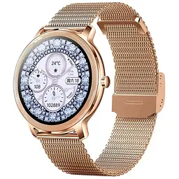 Умные часы Lemfo R18 Pro Metal Золотые