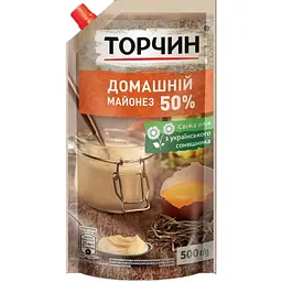 Майонез Торчин Домашній 50% 500 г