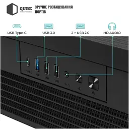 Корпус для ПК Qube FORT_GBNU3 - мініатюра 5