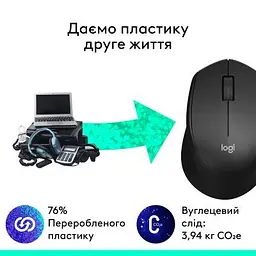 Комп'ютерна мишка Logitech M280 Black (910-004287) - мініатюра 6