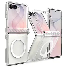 Чохол PC Epik Pure Case with Magnetic Fit для Samsung Galaxy Z Flip8 Clear - мініатюра 2