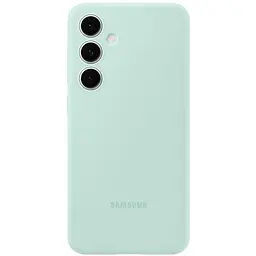 Оригінальний силіконовий чохол Samsung Silicone Case для Samsung Galaxy S24 FE Mint (EF-PS721CMEGWW)