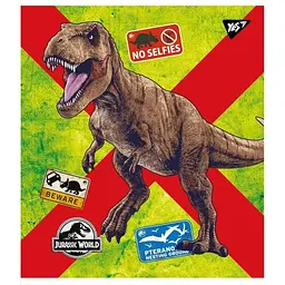 Зошит учнівський "Jurassic world" Yes 766271 12 аркушів (4823092274311)(SC)