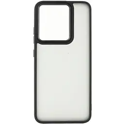 Чохол TPU+PC Lyon Frosted для Motorola Moto G86 5G Black - мініатюра 2