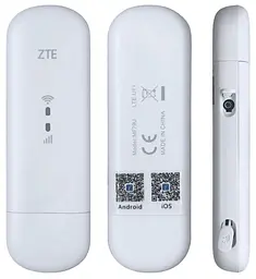 Модем роутер 3G 4G ZTE MF79U з Wi-Fi модулем білий - мініатюра 4