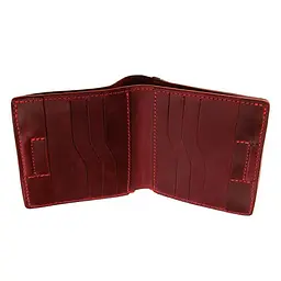 Шкіряний чоловічий гаманець GRANDE PELLE 10х10х2,5 см nsa0001214 - мініатюра 4