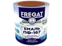 Емаль алкідна ПФ-167 FREGAT коричневий 2.8кг