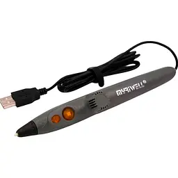 3D-Ручка Myriwell RP-200A Gray (PCL) [114062] - мініатюра 2