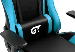 Геймерське дитяче крісло GT Racer чорне із синім (X-5934-B Kids Black/Blue) - мініатюра 9