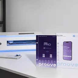 Гідрогелева захисна плівка Proove Hydrogel Screen Protective PRO Size S Clear (GGPR11801150) [61195] - мініатюра 3