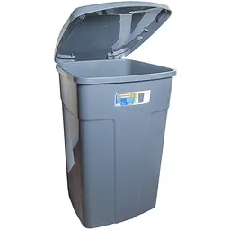 Бак для сміття Алеана 90 л темно-сірий / сірий (00-00002592) - мініатюра 2