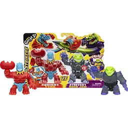 Набір фігурок що розтягуються GooJitZu Heroes of Goo Jit Zu Stretch Strikers Tyro and Rock Jaw (123990) - мініатюра 6