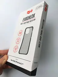 Оригінальний протиударний чохол Tech21 Evo Check для iPhone 13 Pro Smokey Black (T21-9192) - мініатюра 3