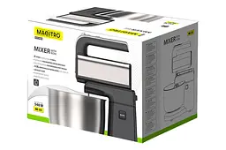 Міксер стаціонарний з чашею кухонний Maestro MR-551 540Вт чорний - мініатюра 4