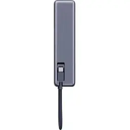 Зовнішній АКБ Xiaomi 10000mAh 165W Integrated Cable із вбудованим кабелем (BHR9361GL) сірий - мініатюра 3