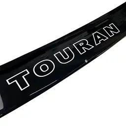 Дефлектор капота мухобійка Volkswagen Touran 2003-2007 Voron Glass - мініатюра 2